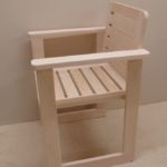 Solid Maple Slat Chairs