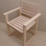 Solid Maple Chair With Arms